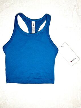 New LULULEMON Swiftly Tech Women’s Racerback Workout Tank Top Size 4 Blue